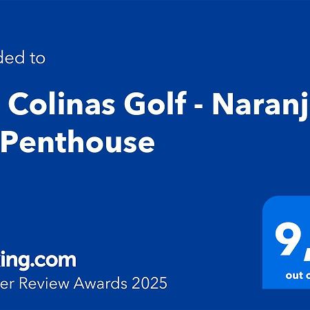 Las Colinas Golf - Naranjo 60 Penthouse Dehesa de Campoamor  Экстерьер фото
