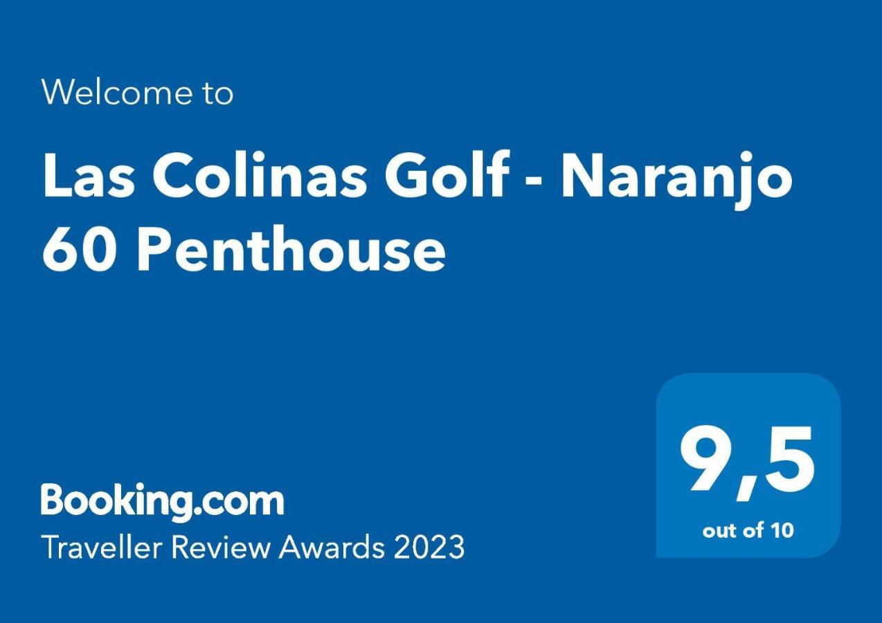 Las Colinas Golf - Naranjo 60 Penthouse Dehesa de Campoamor  Экстерьер фото